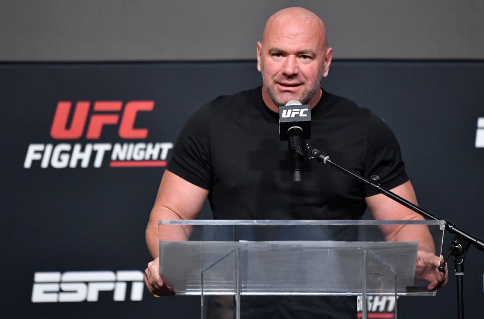 Dana White has gushed over 'special' Khamzat Chimaev