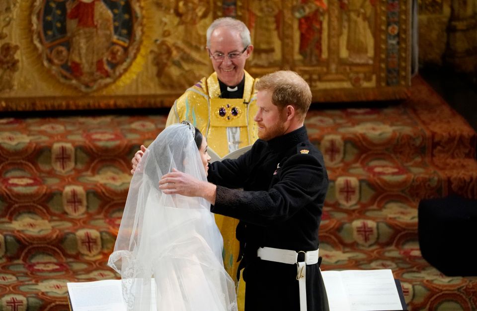 Meghan claimed the Archbishop had wed the couple three days before the official wedding