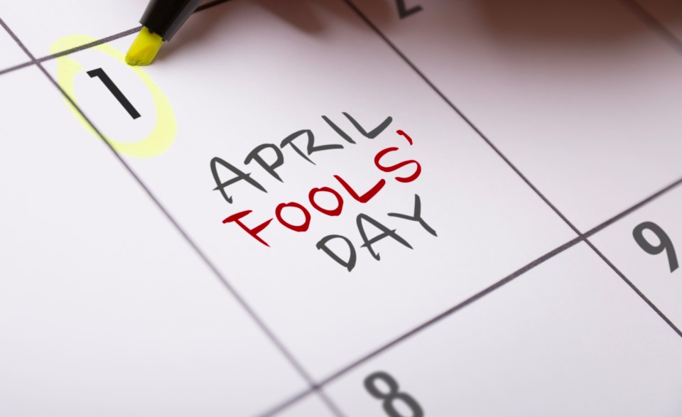 April Fool's Day, which is sometimes referred to as All Fool’s Day, is typically celebrated by playing practical jokes