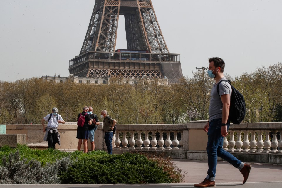 But the president hopes visitors will be able to travel in France by the summer