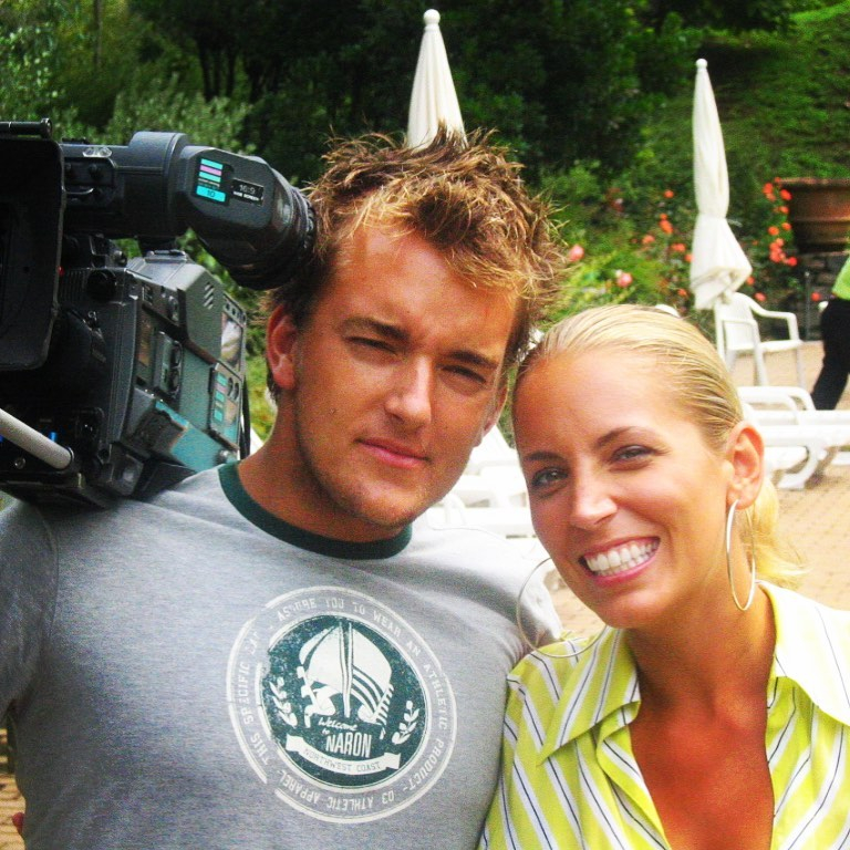 She and cameraman Jon Boast fell in love after working together on the show