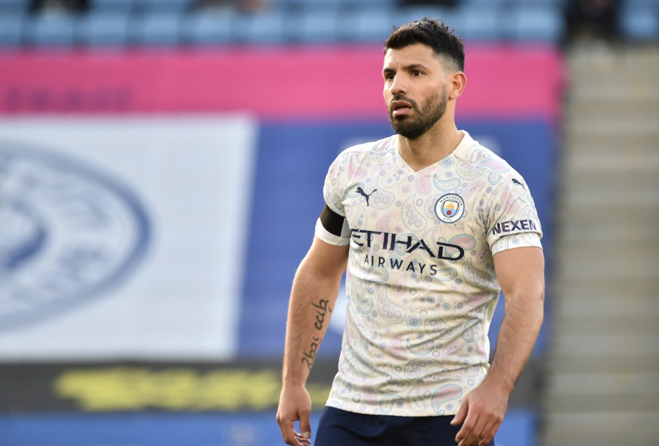 Sergio Aguero is looking for £200k-a-week at his next club