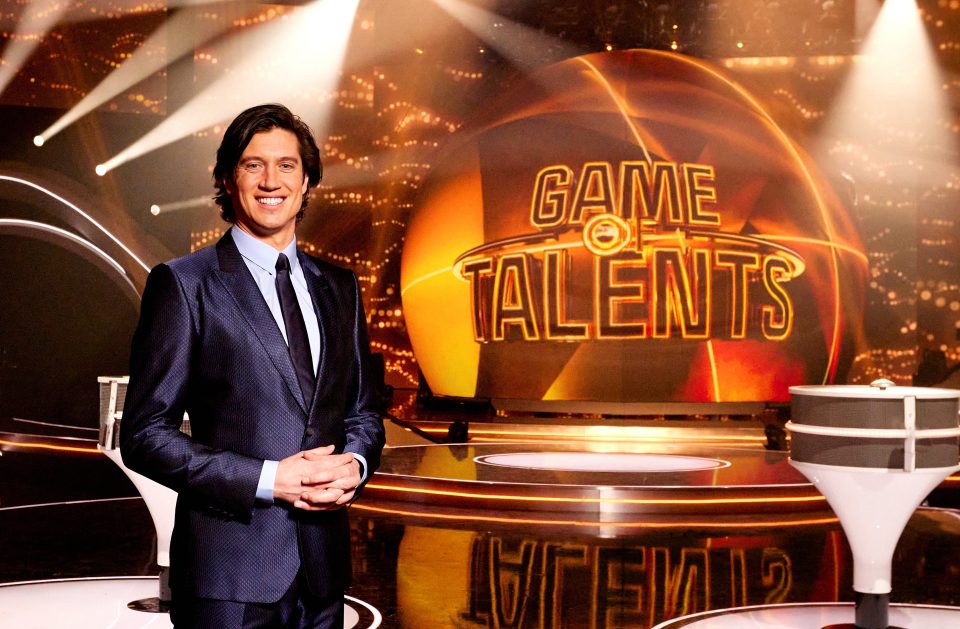 Vernon is the host of new ITV show Game of Talents