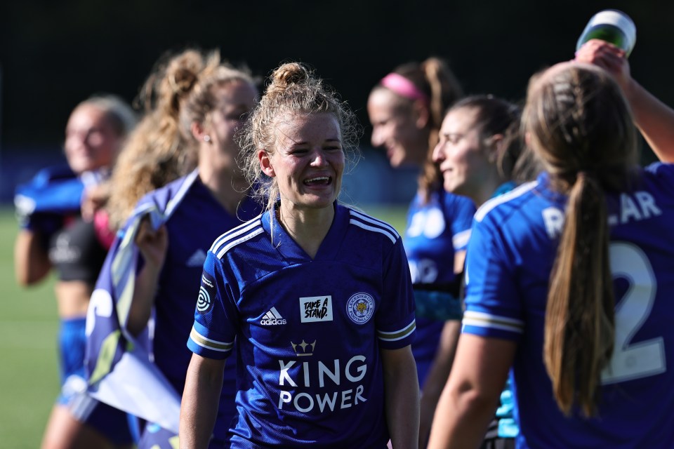 Esme De Graaf and her team-mates secured WSL promotion after a 2-0 win against London City Lionesses