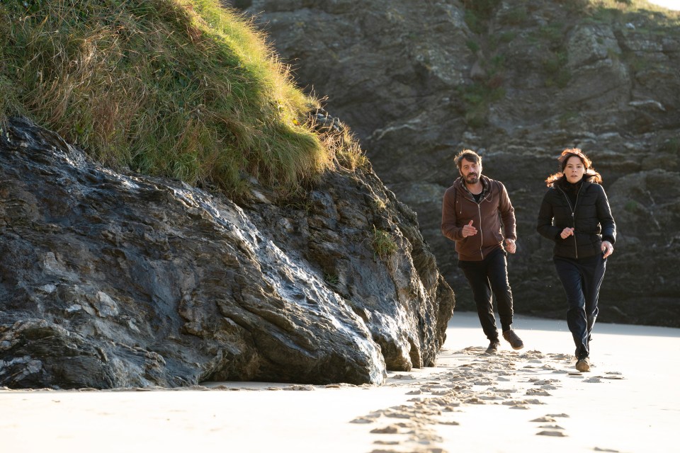 Silverstrand beach in County Galway provided the filming location for the drama