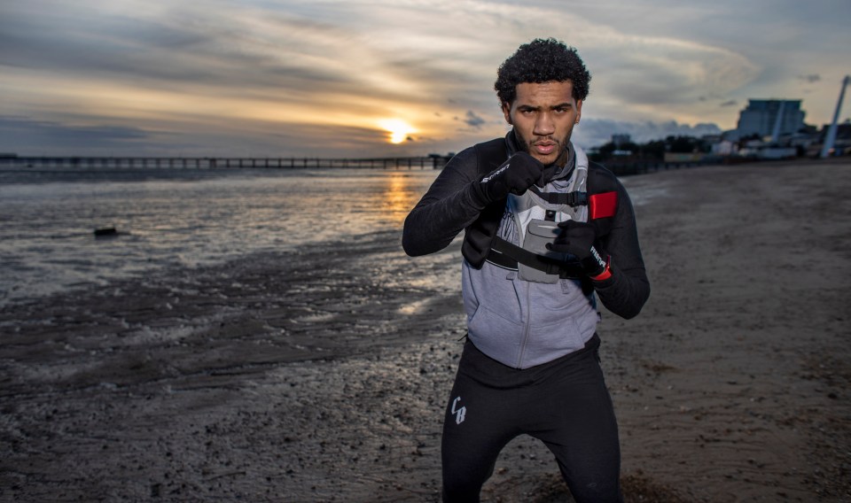 Conor Benn training for Samuel Vargas