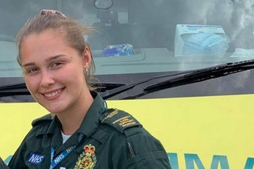 Keya-Macy, who is a third-year student paramedic, had her blue Mercedes stolen in Ware, Hertfordshire