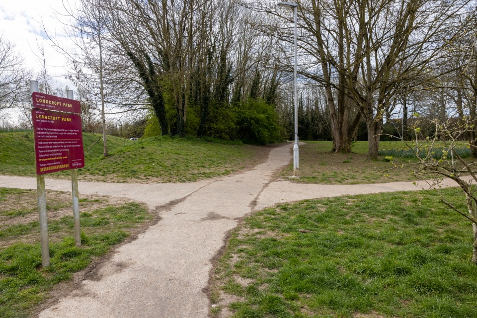 The dad is currently in hospital with life-changing injuries after the attack in Longcroft Park, Worthing