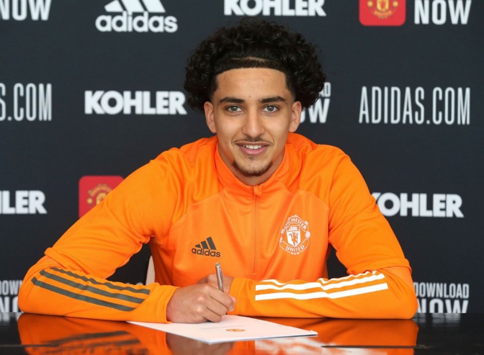 Zidane Iqbal signed his first professional contract at Man Utd, aged 17 and made his debut in December 2021