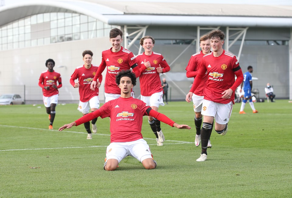 Iqbal has starred for Man Utd's academy set-up and is destined for a spot in the senior squad