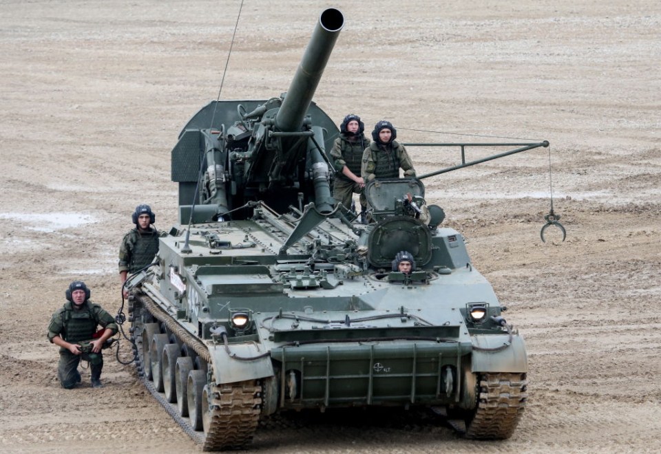 The 2S4 Tyulpan self-propelled mortar is dubbed the ‘city destroyer’