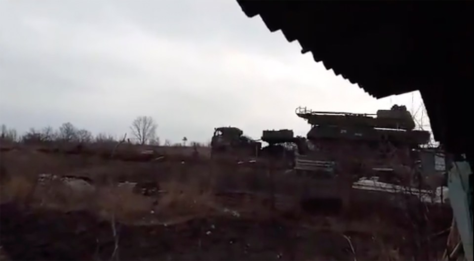 A new video emerged today of a deadly BUK missile system on manoeuvres in Voronezh region