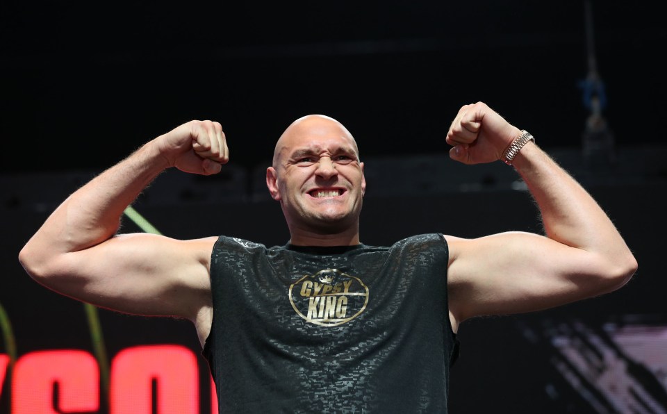 Tyson Fury threatened to walk away from AJ if a venue isn’t agreed by Tuesday