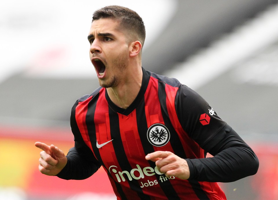 Andre Silva could be on his way to Borussia Dortmund as Erling Haaland's replacement