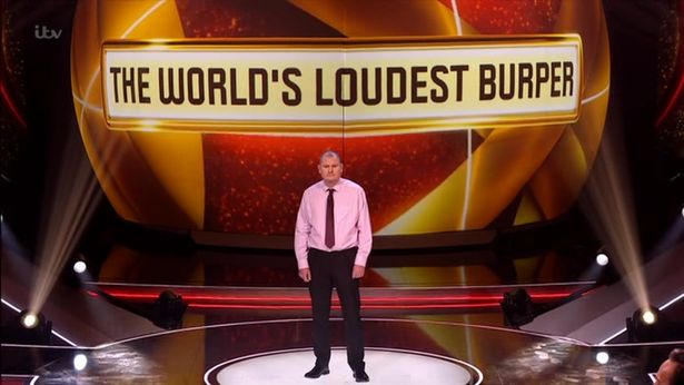 They correctly guessed that Paul was 'the world's loudest burper'