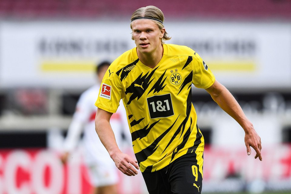 Erling Haaland is significantly underpaid with the Borussia Dortmund on just £75,000 per week