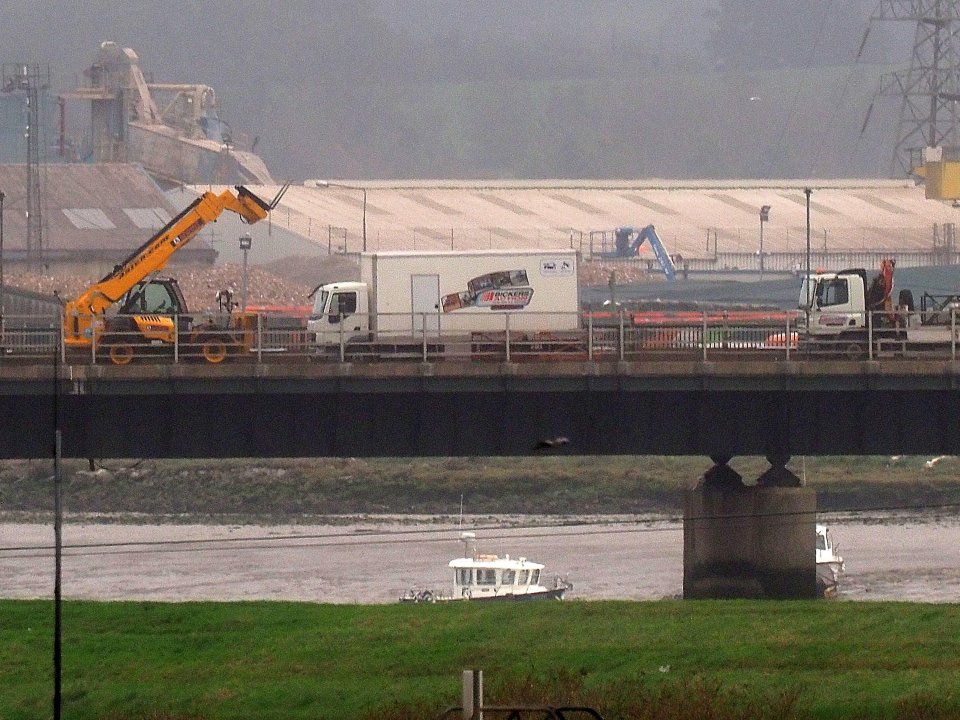 Scenes were filmed on the Sheppey Way and Kingsferry Bridge