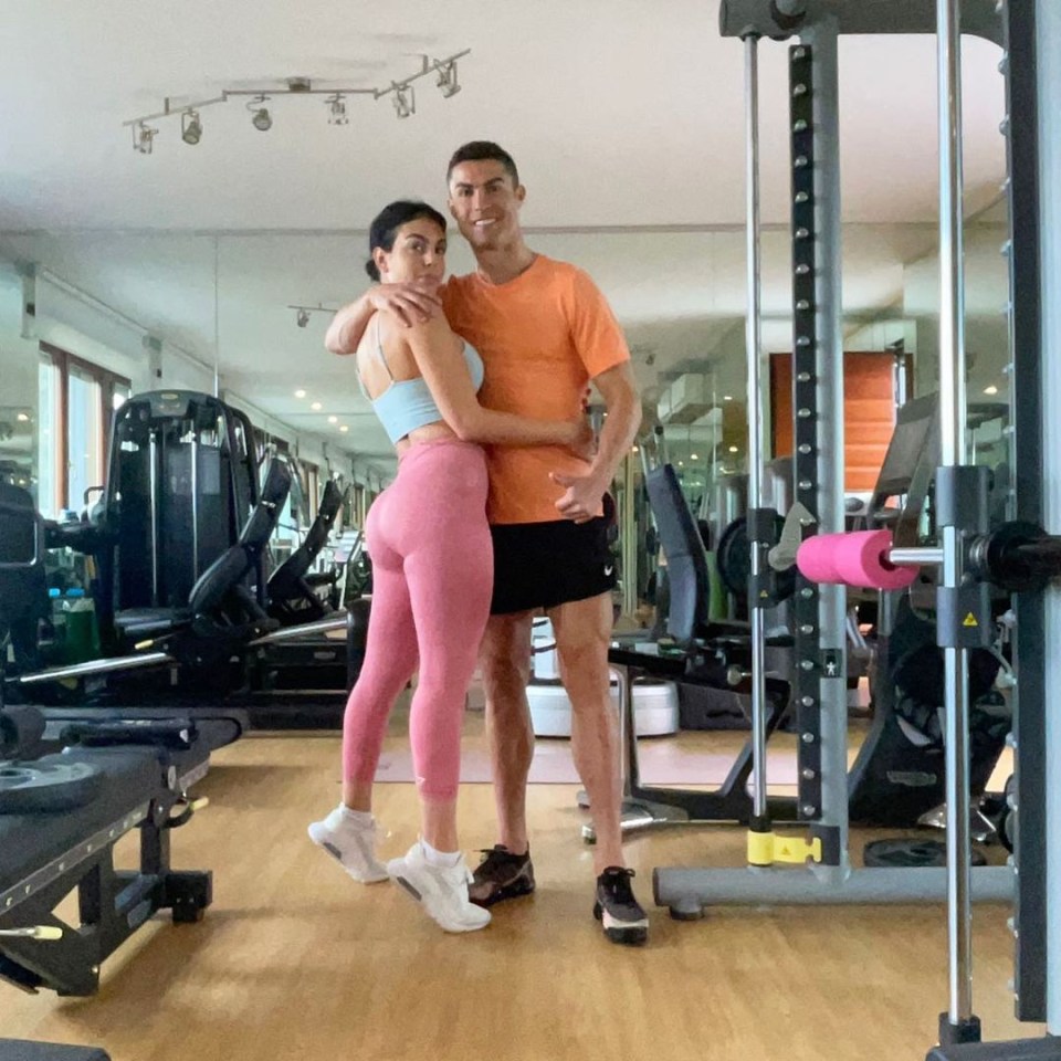 The gorgeous couple love working out together after getting stuck into home work-outs in the pandemic