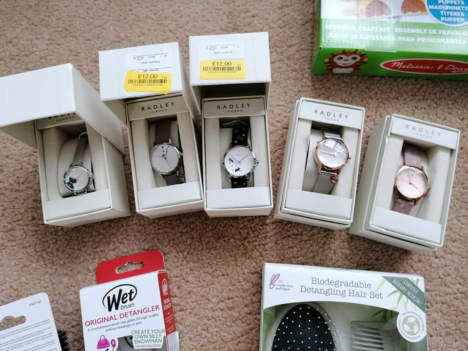 The watches were down to £12 and perfect to put away for gifts