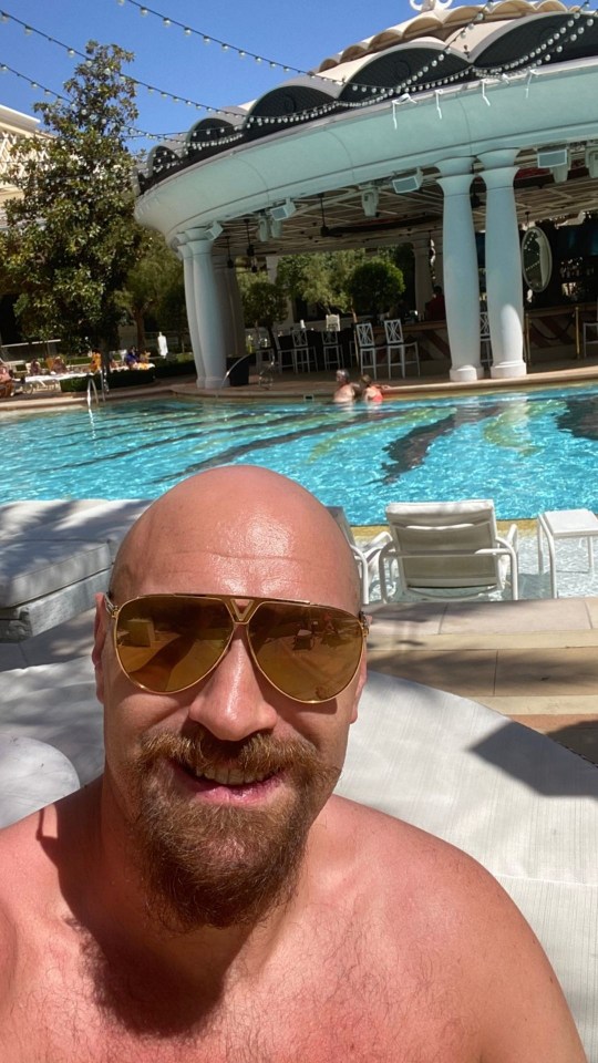 Tyson Fury is currently in Sin City after beginning his fight camp