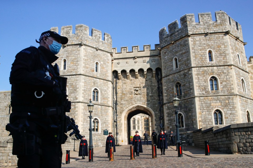 Extra security measures are being put in place ahead of Philip's funeral