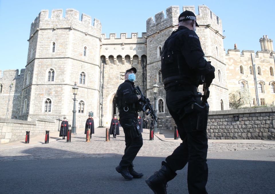 The public have been told to stay away from Windsor