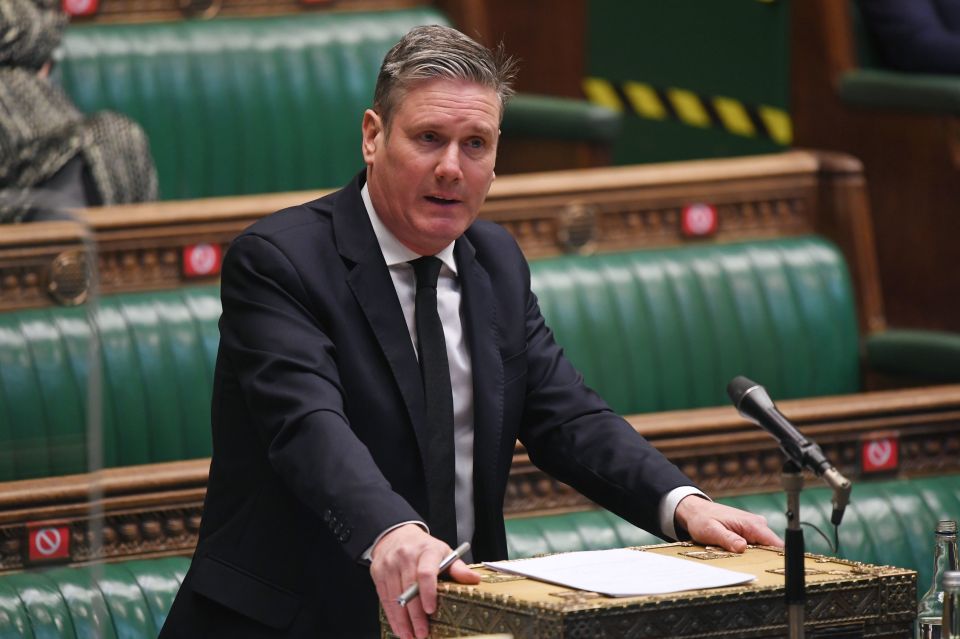 Labour leader Sir Keir Starmer is going backwards in the polls