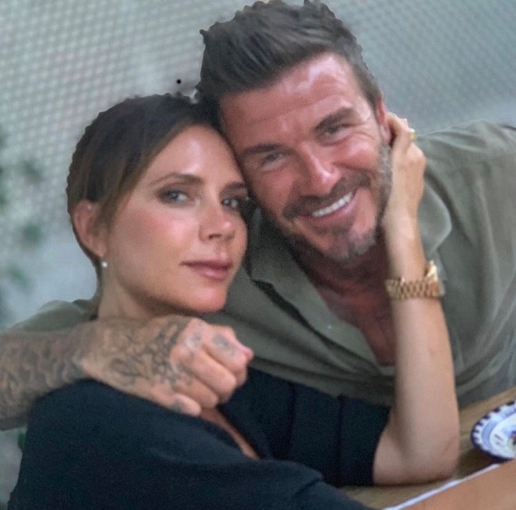 David and Victoria Beckham secretly jetted back to the UK last week