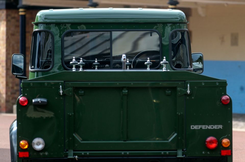 Philip spent 16 years designing the Land Rover for his final journey