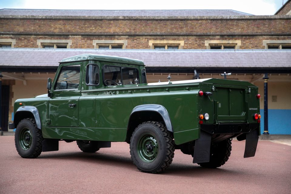 The hearse will transport the Duke of Edinburgh to St George's Chapel