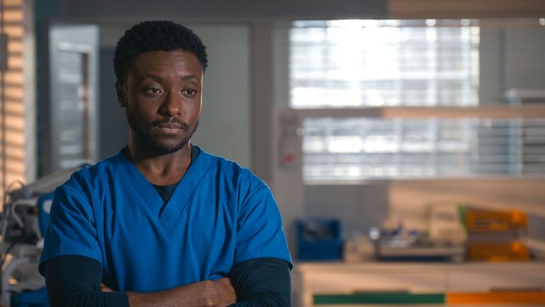 Louis is in a lot of trouble next week in Holby City