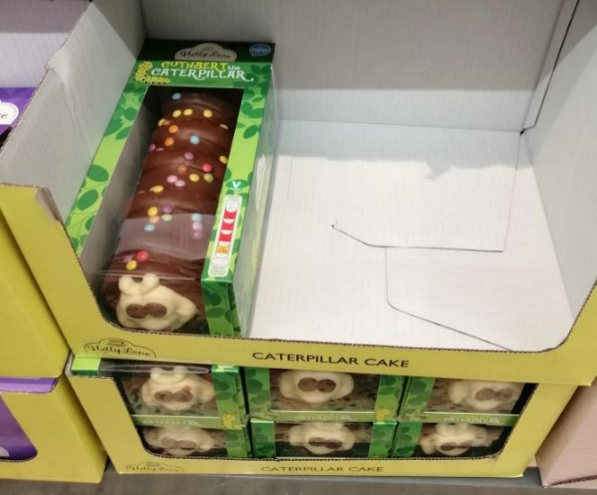 M&S has launched legal action against Aldi for its Cuthbert the Caterpillar cake