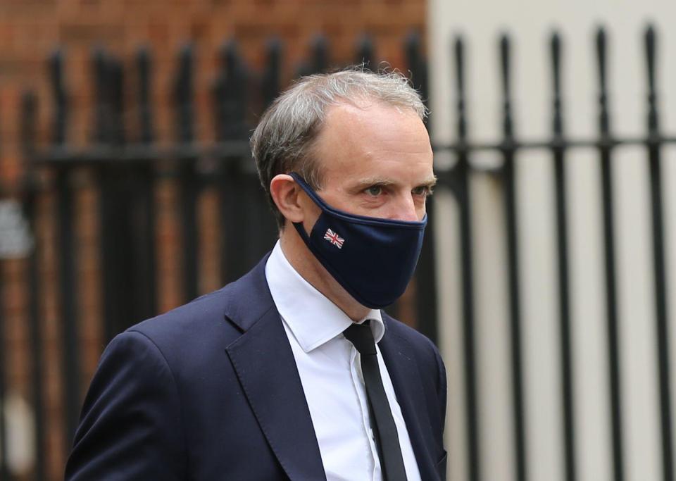 Foreign Secretary Dominic Raab