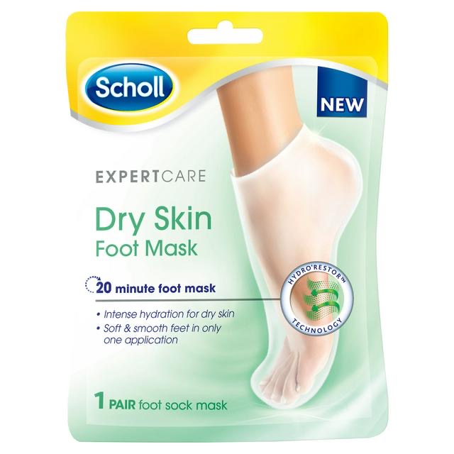 The Scholl dry skin foot mask offers intense hydration for dry skin