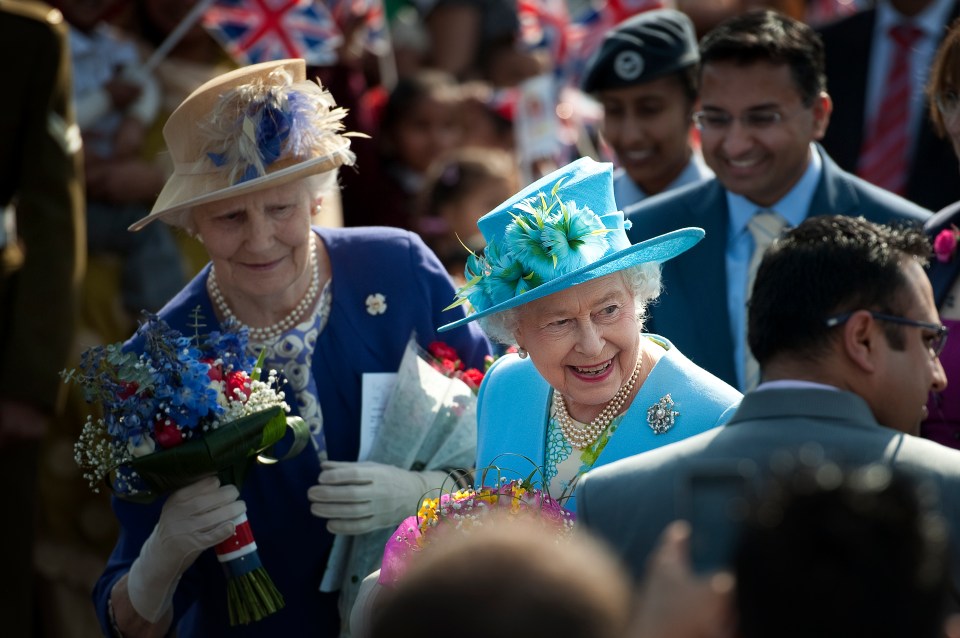 The Queen appointed Lady Elizabeth Leeming as an Extra Lady in Waiting in 2017