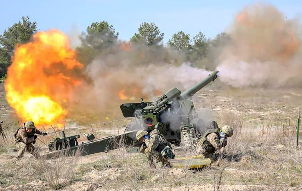 Servicemen in Ukraine have been taking part in military training exercises