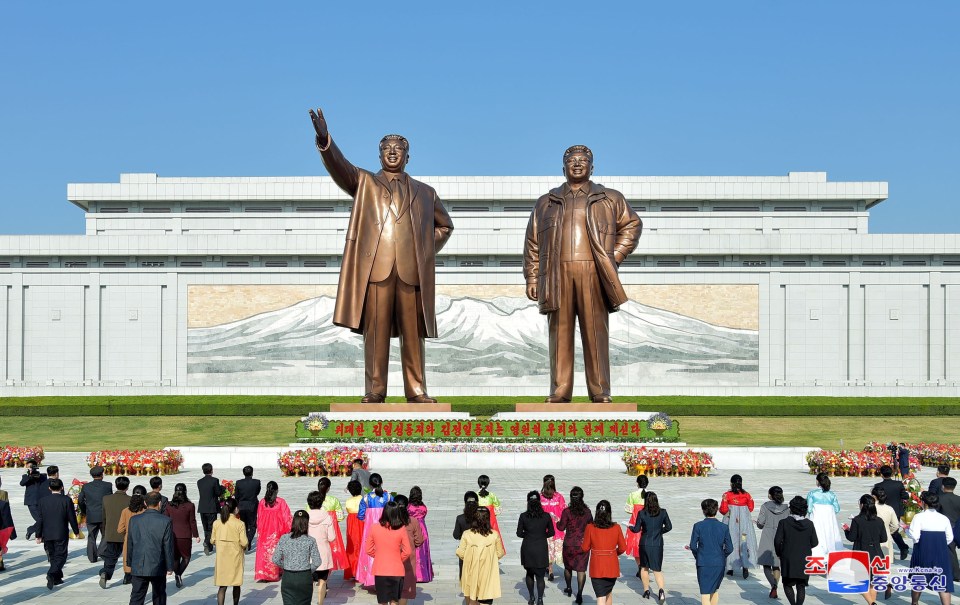 North Koreans are brainwashed from birth and taught to worship the Kim dynasty