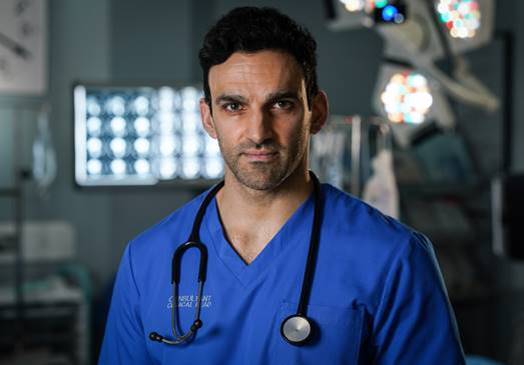 Davood Ghadami has joined the cast of Holby City