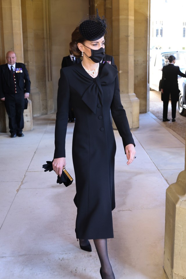 The Duchess of Cambridge's outfit for the funeral was perfect