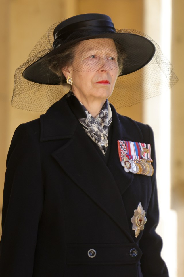 Princess Anne is also said to have not acknowledged Harry