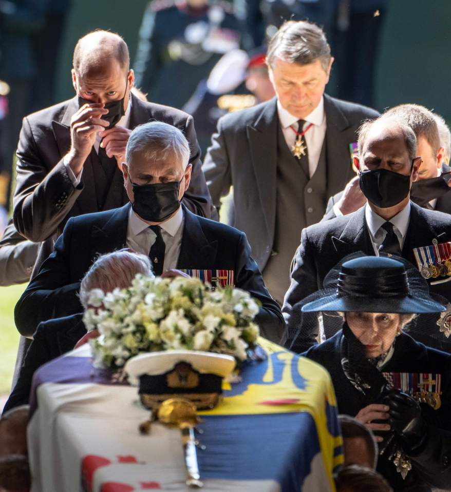 Prince Philip's funeral was held at St George's Chapel in Windsor on Saturday