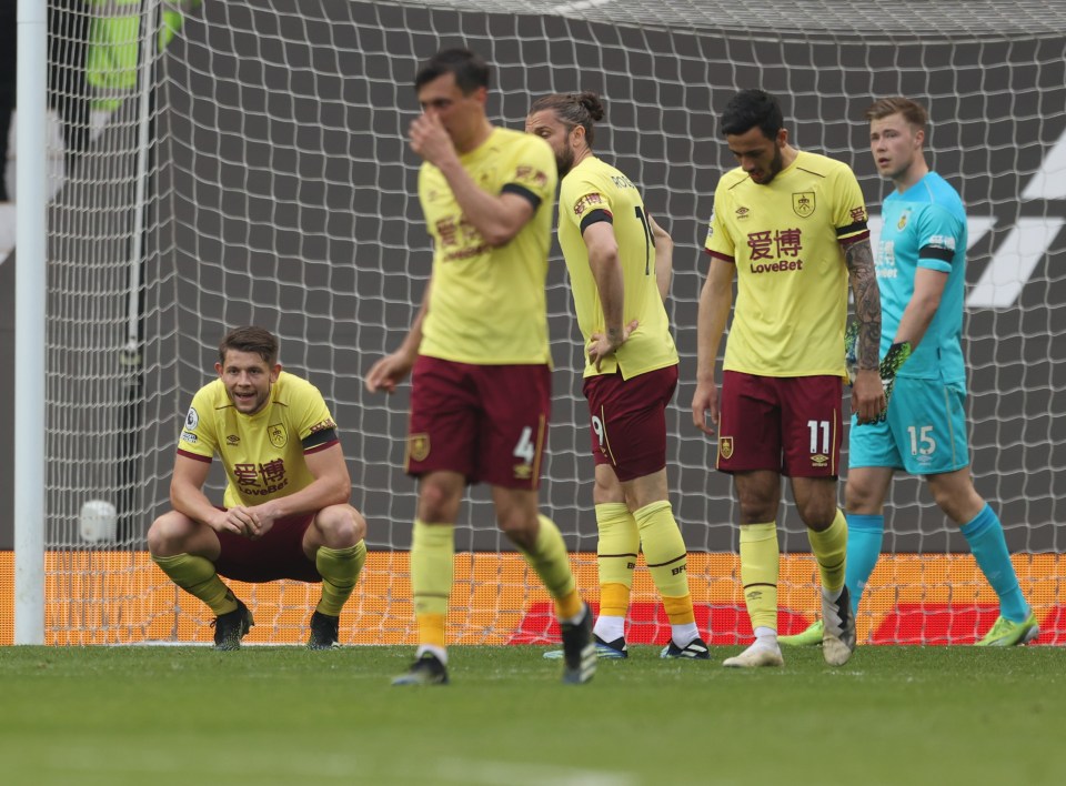 Burnley were only minutes away from extending their Old Trafford form