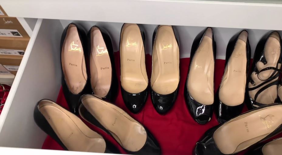 They have at least five pairs of black Louboutins