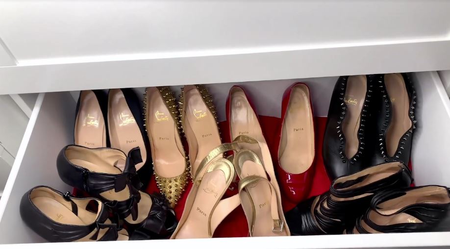 The girls said their most expensive part of their wardrobe is their shoe collection