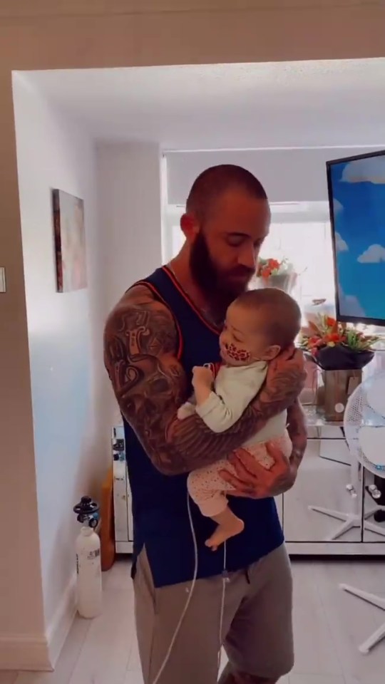 Ashley Cain and Safiyya showered their daughter with love during her final weeks