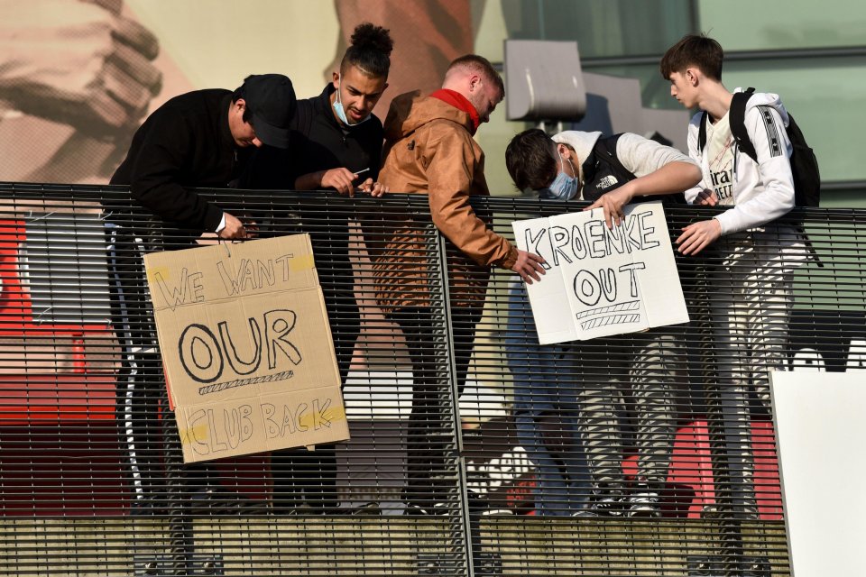 Arsenal fans have protested this week ahead of Friday's demonstration