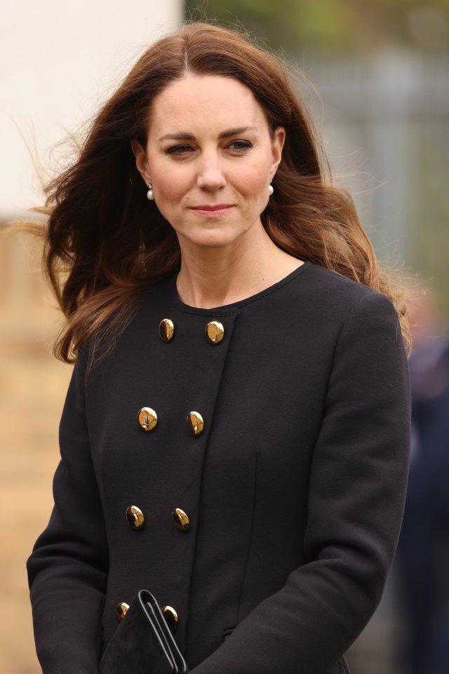 The Duchess of Cambridge visiting RAF Air Cadets today