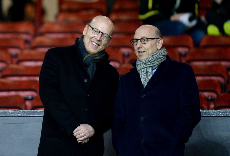 Joint chairmen Avram Glazer (left) and Joel Glazer (right) are coming under increasing pressure