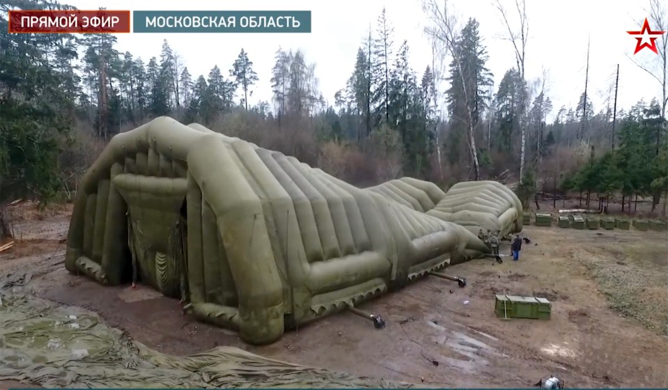 Russia has deployed a decoy blow-up army