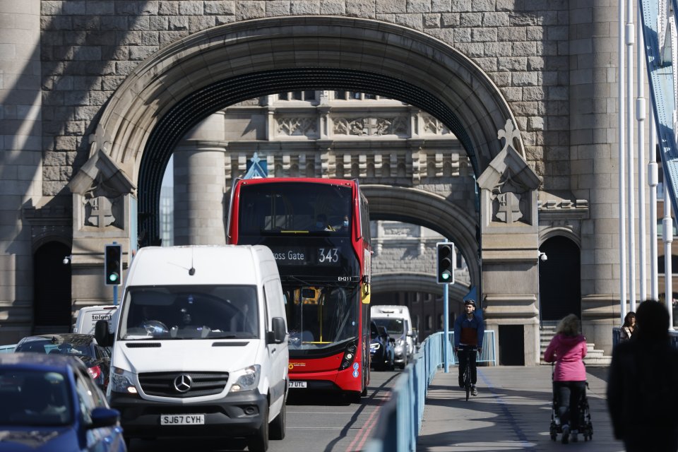 The boy is said to have got off a bus near Tower Bridge before falling into the water